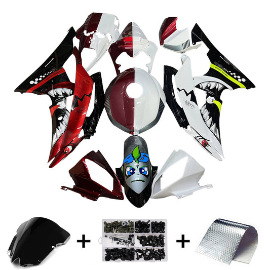 Kit carenatura iniezione plastica ABS per Yamaha YZFR6 YZF-R6 2008-2016