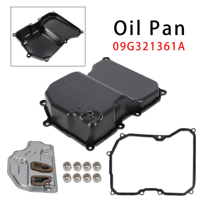 Coppa dell'olio della trasmissione per VOLKSWAGEN CC 2009-2011 con filtro, guarnizione e anello fisso 09G325429A