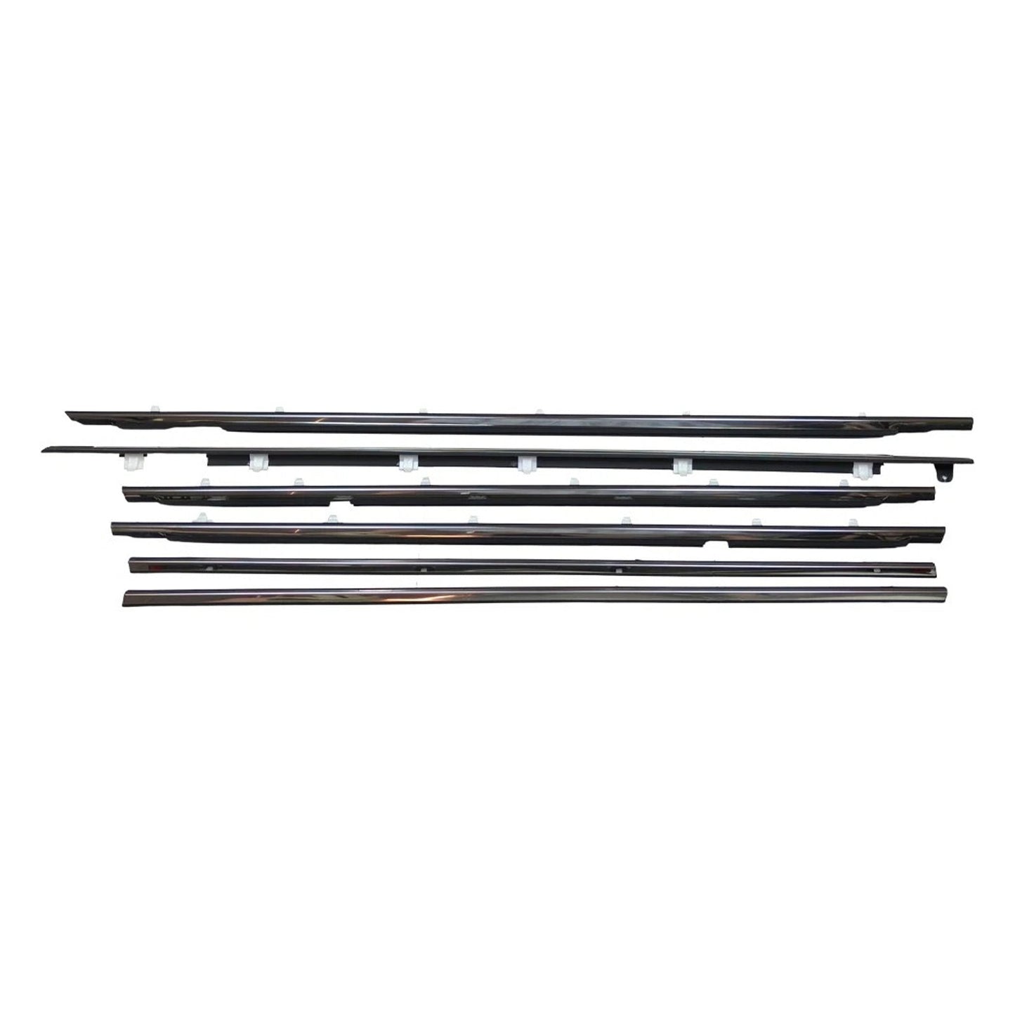 6 pezzi di modanatura per cintura porta adatta per Toyota Land Cruiser serie 80 1991-1997