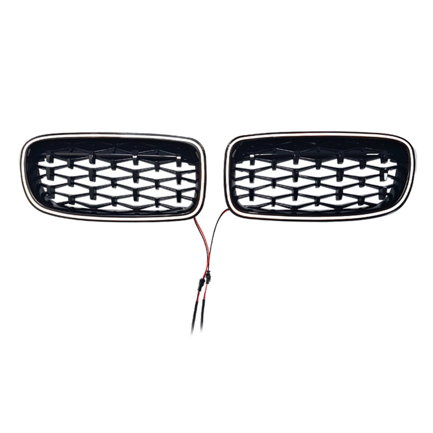 Griglia anteriore a doppio rene diamantata per BMW Serie 3 F30 F31 F35 2012-2019