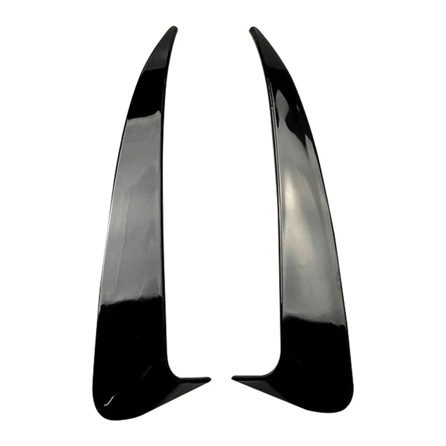 Copertura della presa d'aria posteriore nera lucida per Mercedes Classe C W205 C43 C63 2014-2019