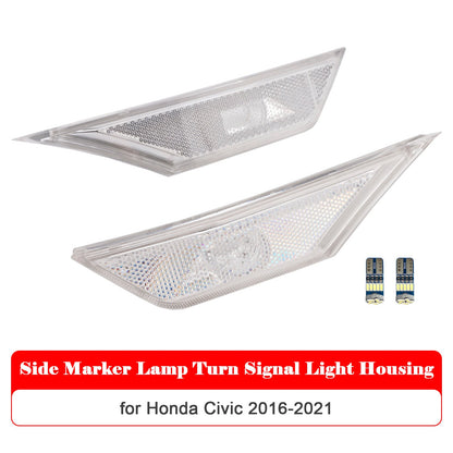 Alloggiamento luce indicatore di direzione luce di posizione laterale Honda Civic 2016-2021