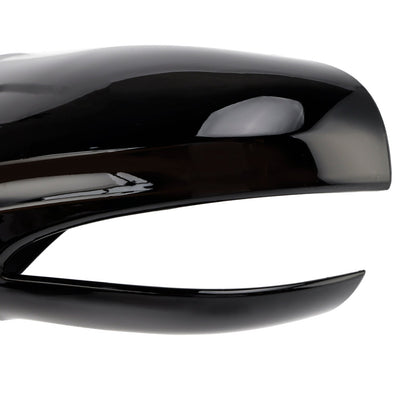 Calotte specchietti laterali, alloggiamento retrovisore nero per Lexus IS250 IS350 ES350