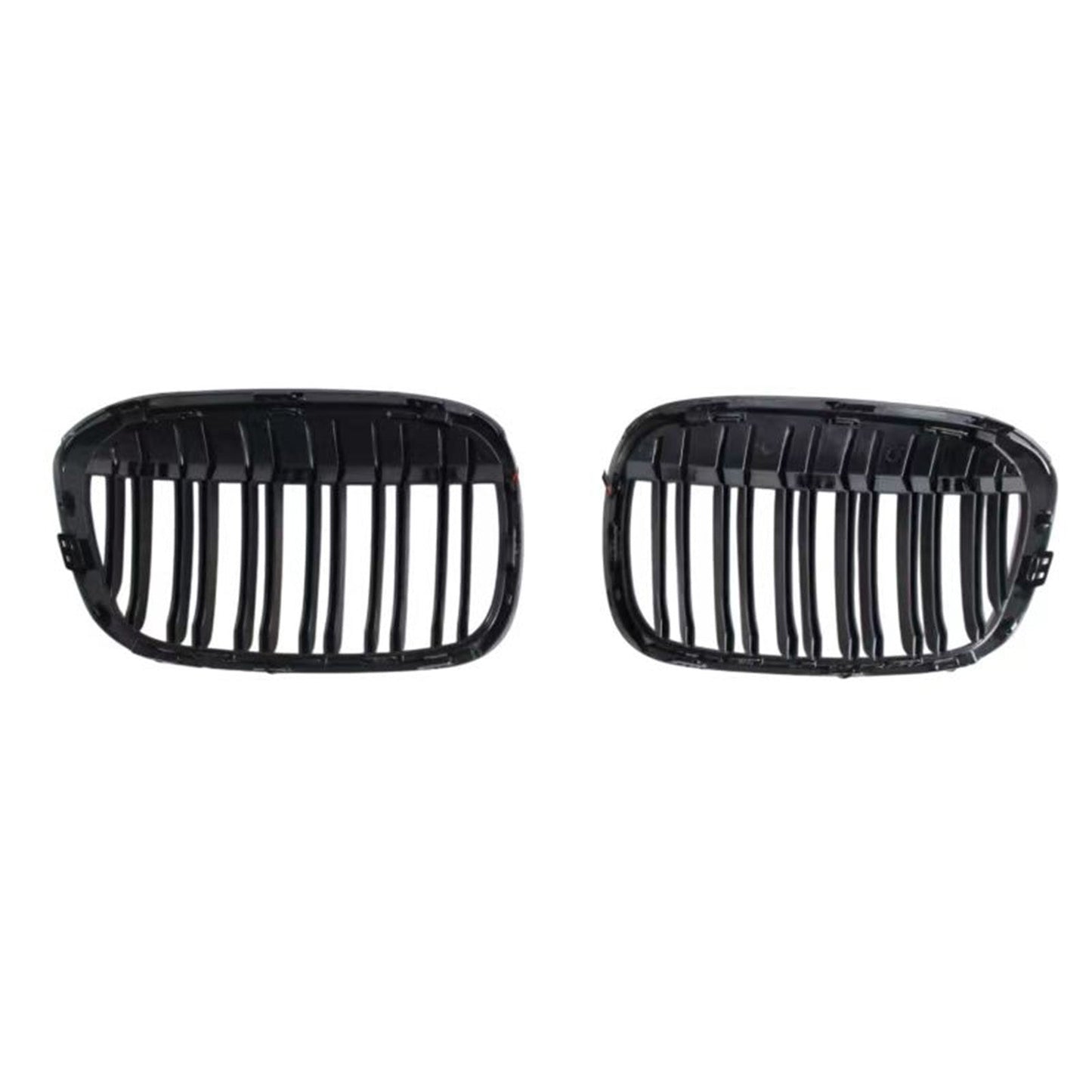 Griglia anteriore a doppio rene nera lucida per BMW X1 F48 F49 2016-2019