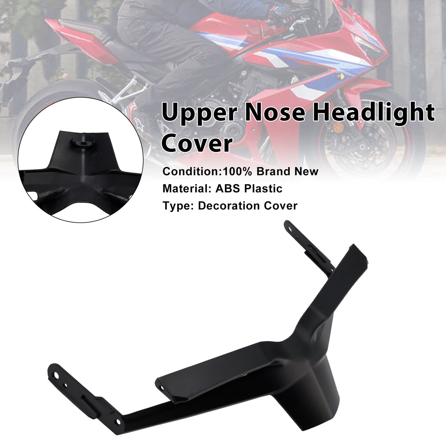 Carenatura del faro anteriore superiore Honda CBR650R 2024-2025