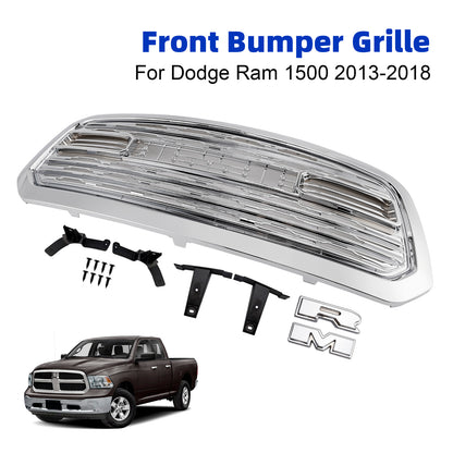 Griglia paraurti anteriore cromata Dodge Ram 1500 LTD Style 2013-2018