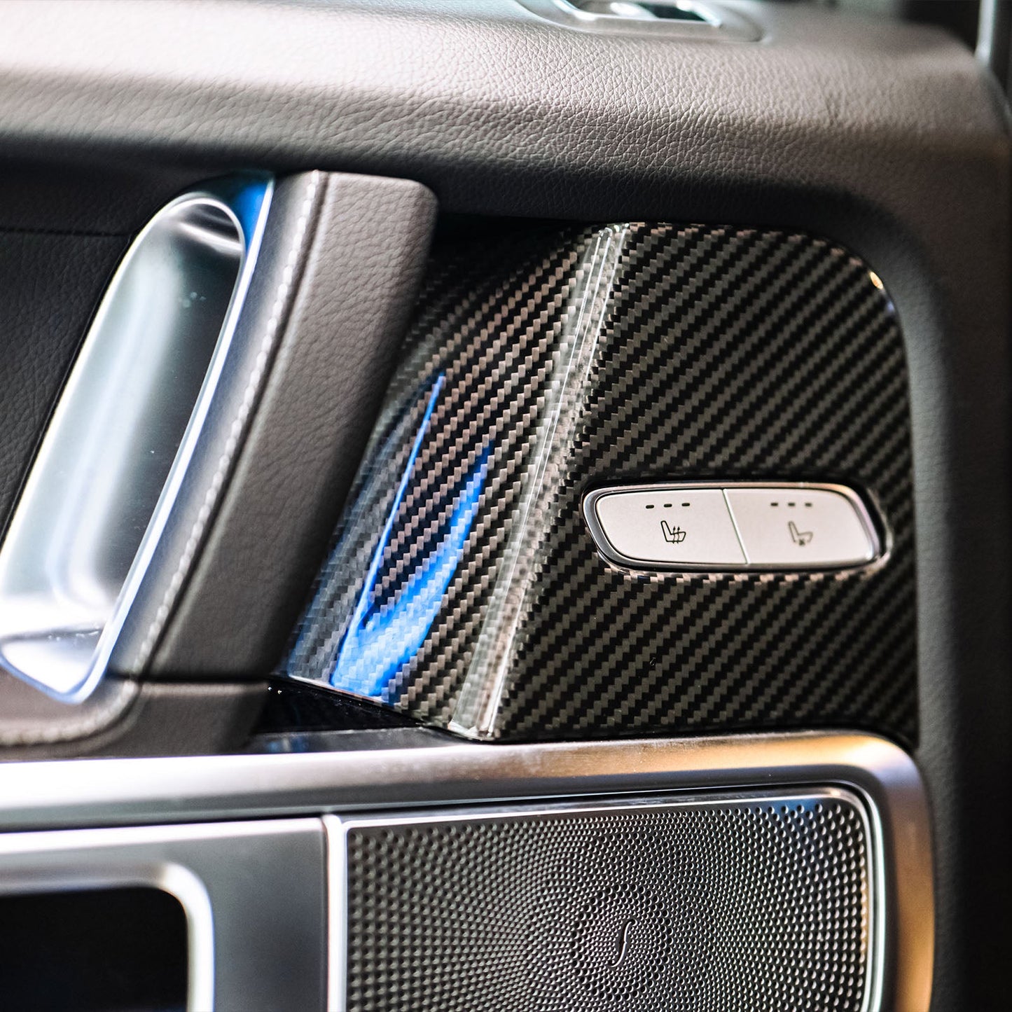Telaio interruttore di regolazione sedile pannello interno portiera per Mercedes Benz W464 W465 (2019-2026)