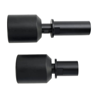 Protezione slider telaio in alluminio KAWASAKI ZX-4RR 2023-2024 nera