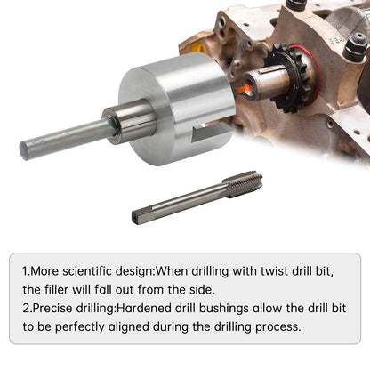 Strumento di fissaggio del perno di foratura dell'albero motore, bullone di bilanciamento per Chevy 230 283 327