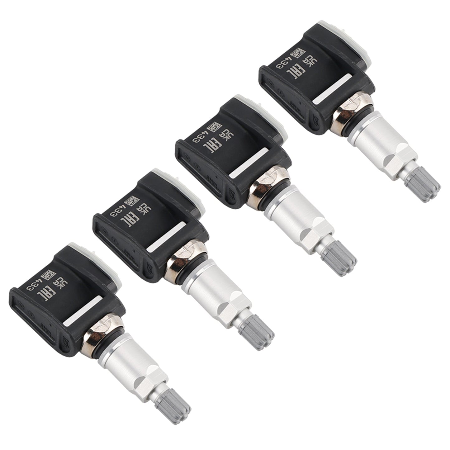 4x Sensore di pressione pneumatici A0009058413 A0009055419 per Mercedes Classe E W214 S214