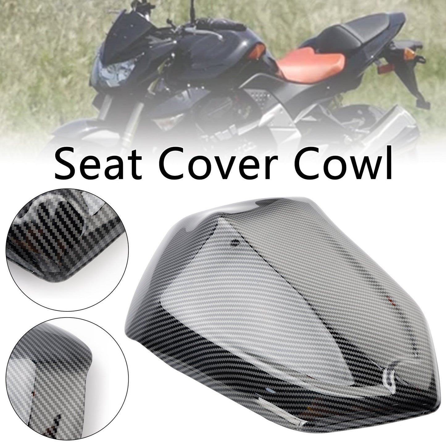 Copertura carenatura posteriore sedile posteriore Kawasaki Z1000 2007-2009
