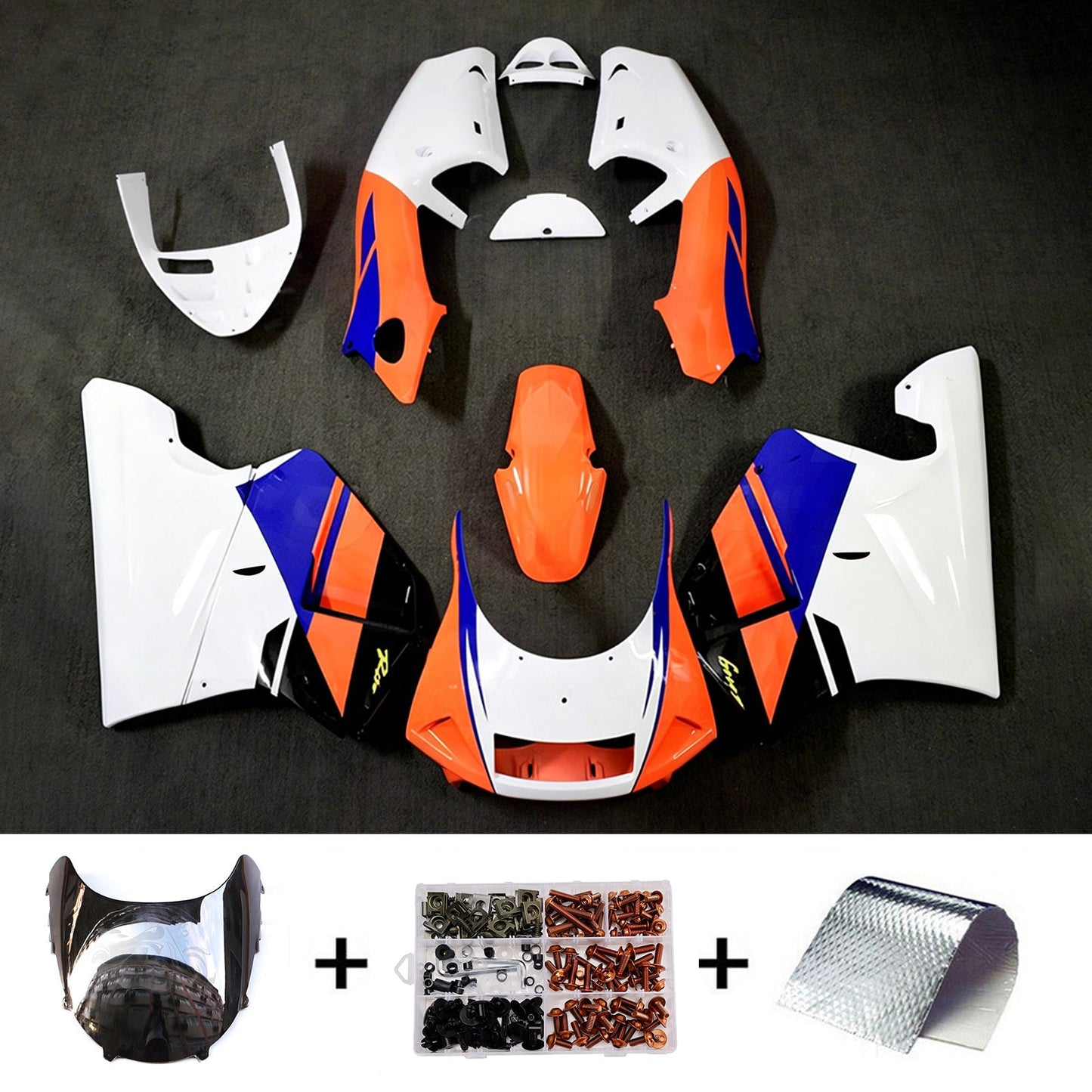 Kit di carene in plastica ABS stampate a iniezione per Honda NSR250 PGM-4 1994-1996