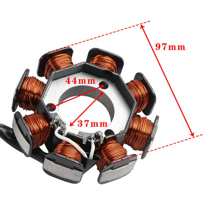 Statore alternatore 8 bobine per Yamaha YBR125ED 2005-2006 YBR125ESD 2008-2012