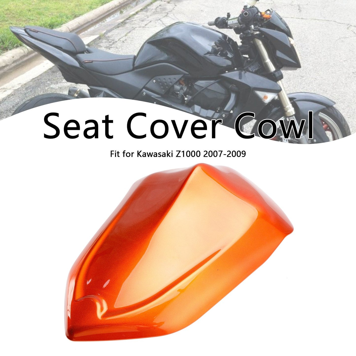 Copertura carenatura posteriore sedile posteriore Kawasaki Z1000 2007-2009