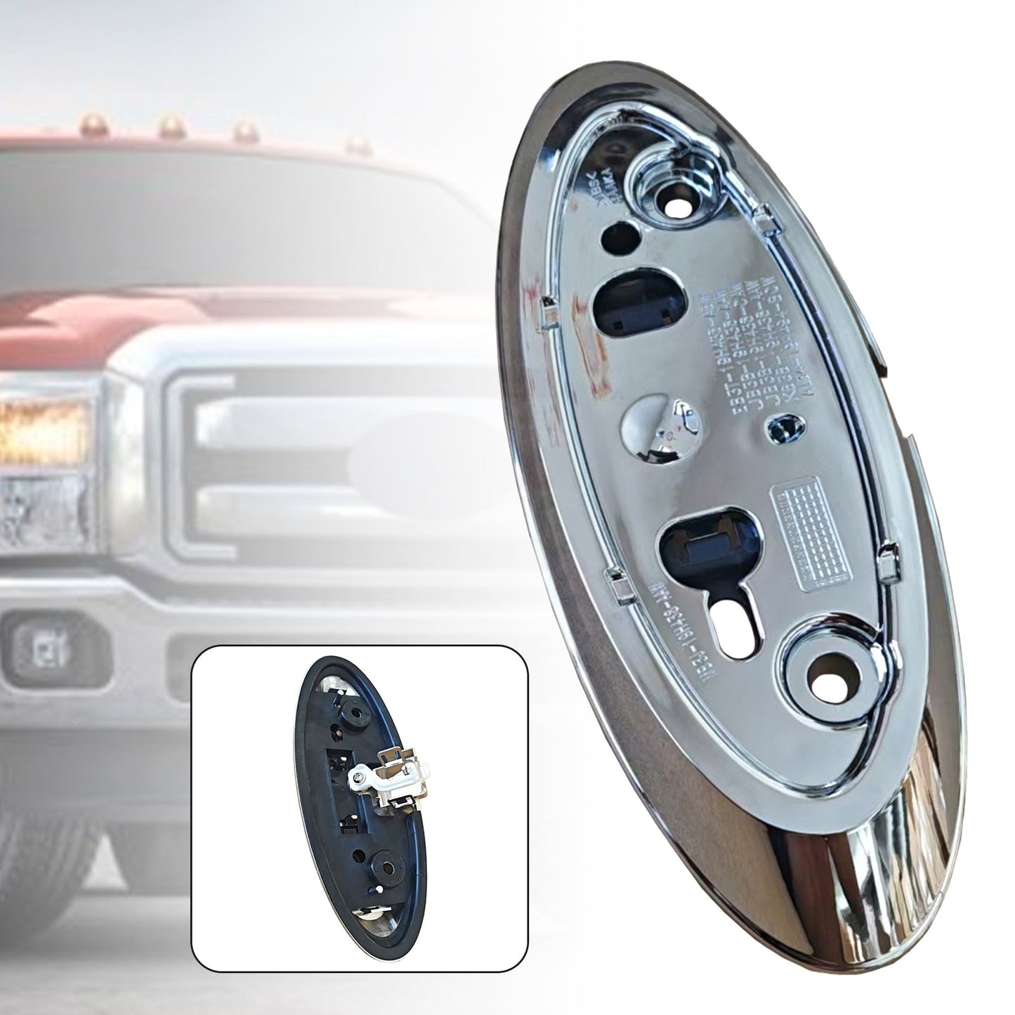 Alloggiamento per retrovisore posteriore portellone posteriore AL3Z-19H511-A per Ford F-350 F-250 F-150