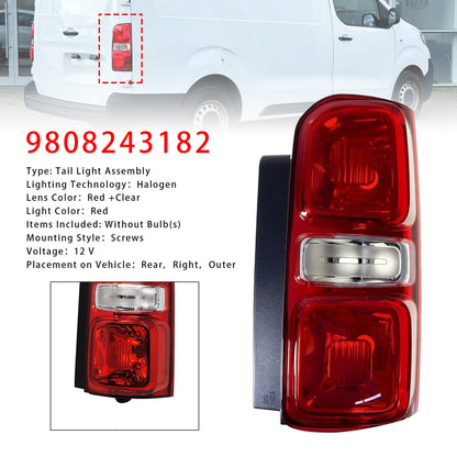 Fanale posteriore destro alogeno Citroen Dispatch 2016-2021 9808243180 9808243180 9808243182