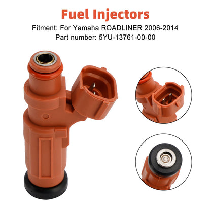 Iniettori di carburante 5YU-13761-00-00 per YAMAHA Stratoliner Raider Roadliner