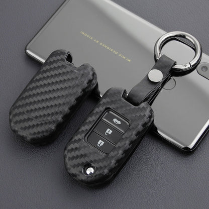 Custodia in similpelle e silicone per chiave auto con fibbia per Honda Accord