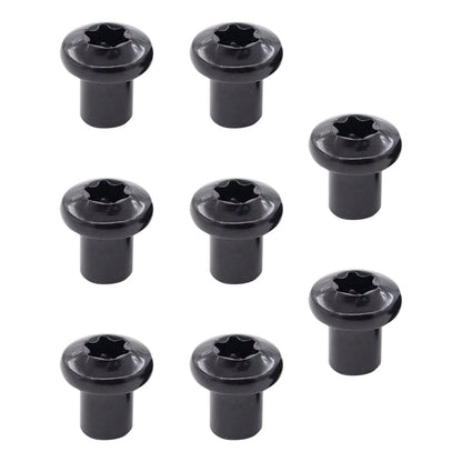 8 pezzi di dado e bullone per cerniera porta 6511744AA per Jeep Wrangler JK 2007-2019