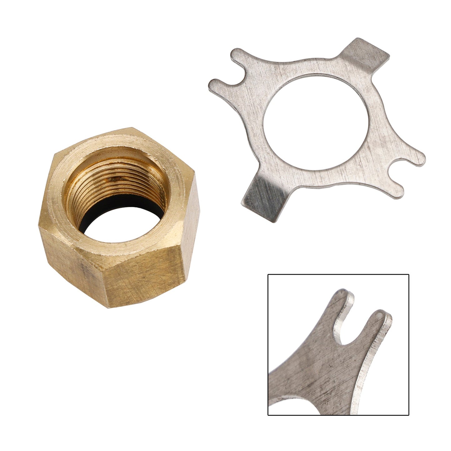 Dado dell'elica Mercury Mercruiser con piastra di bloccaggio adatto per 11-8M0056234