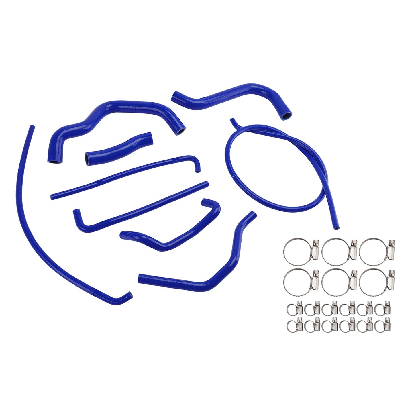 Kit di tubi flessibili in silicone per il liquido di raffreddamento del radiatore per Suzuki GSX-S750/Z 2017-2025
