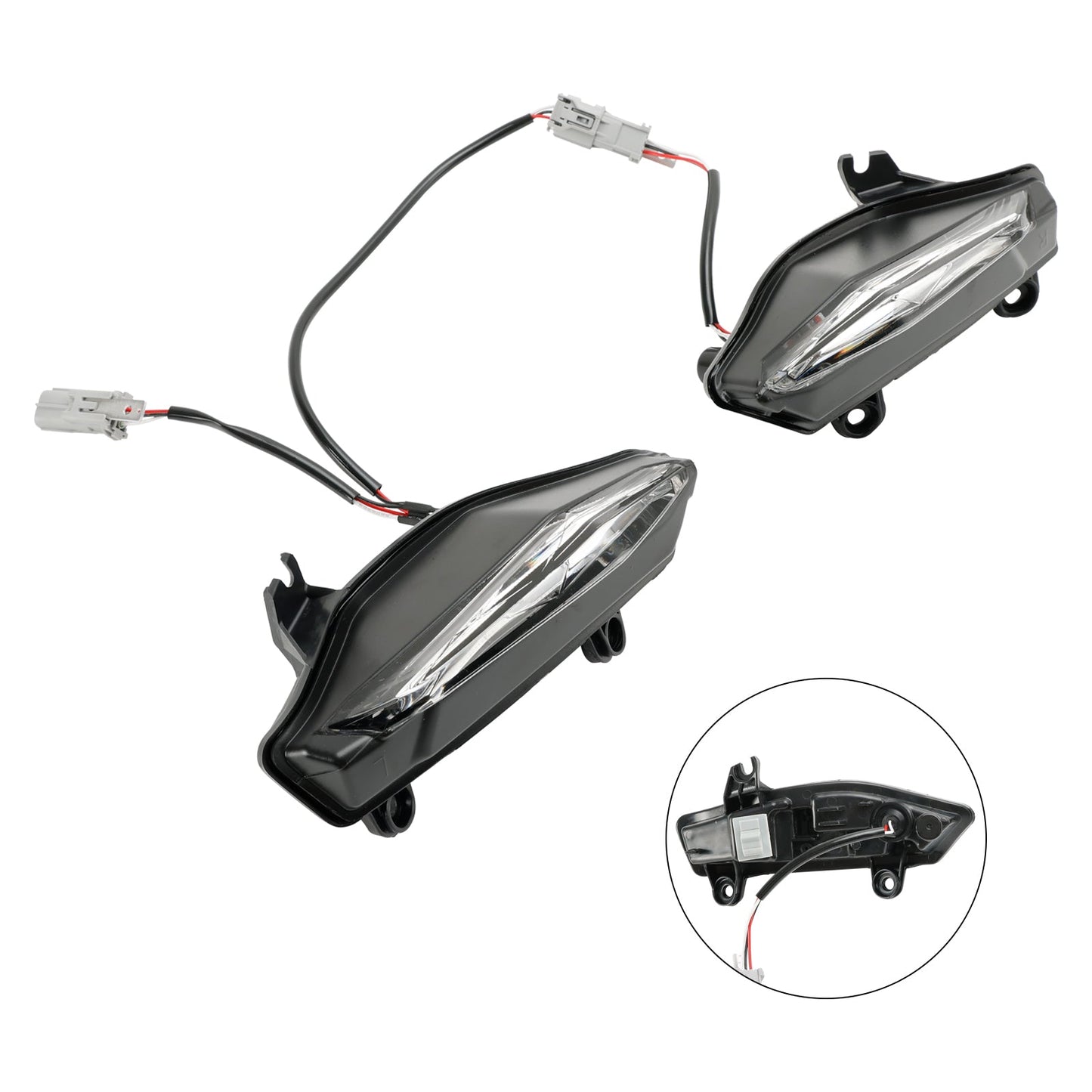 Griglia protettiva per faro anteriore YAMAHA YZF-R1 YZF R1 2020-2023, LED, trasparente