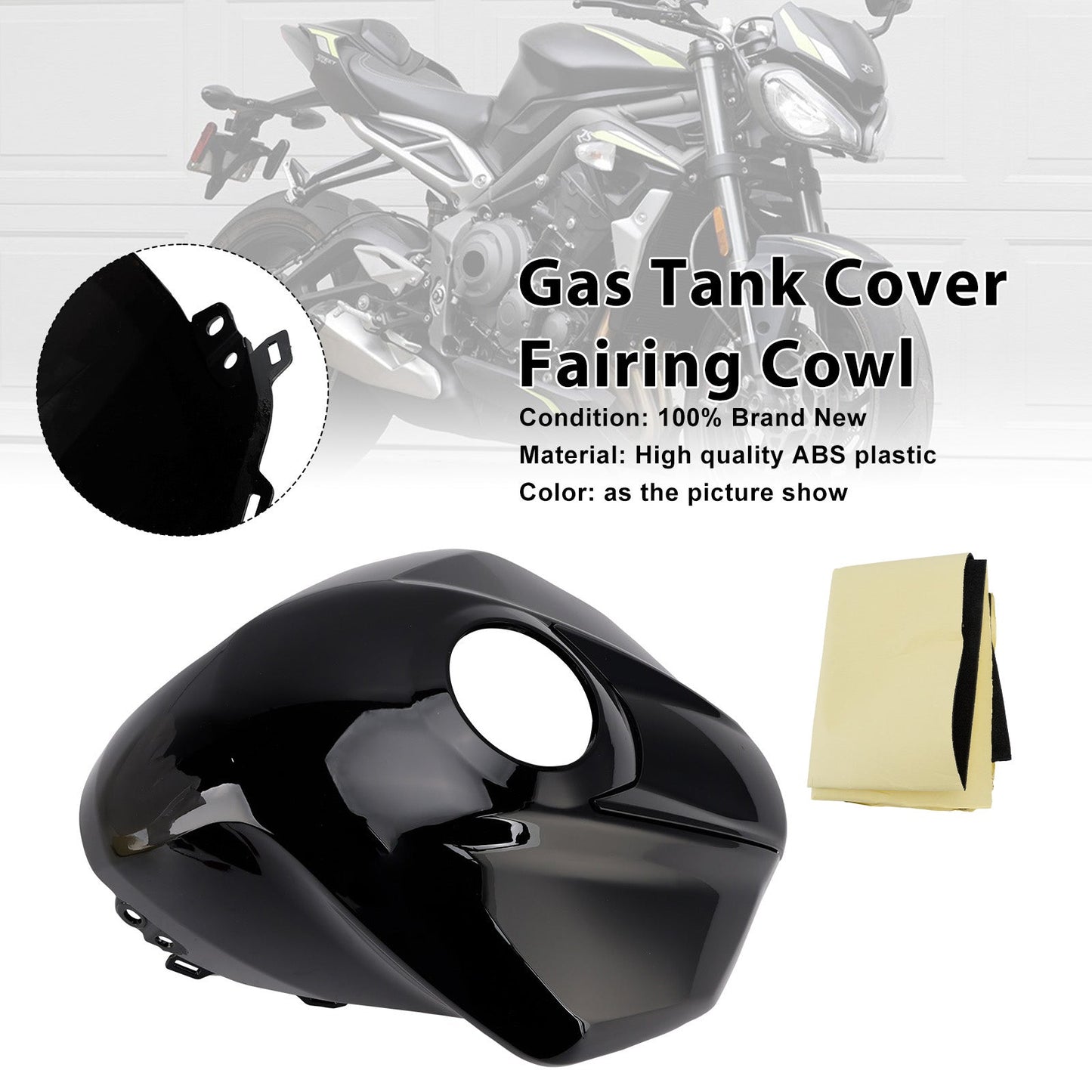 Carenatura per serbatoio carburante Street Triple 765 R/RS 2023-2025