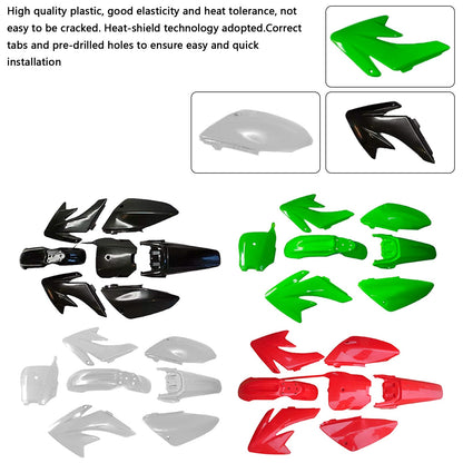 Kit di plastica per carrozzeria e parafango per HONDA CRF70 DIRT BIKE