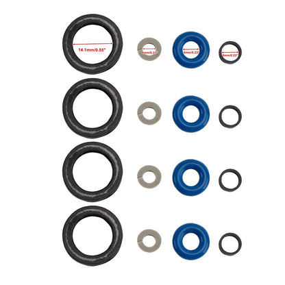 Guarnizione O-ring iniettore carburante 353102GGA0 per Hyundai Fit Kia Sorento 2.4L 2016-2018