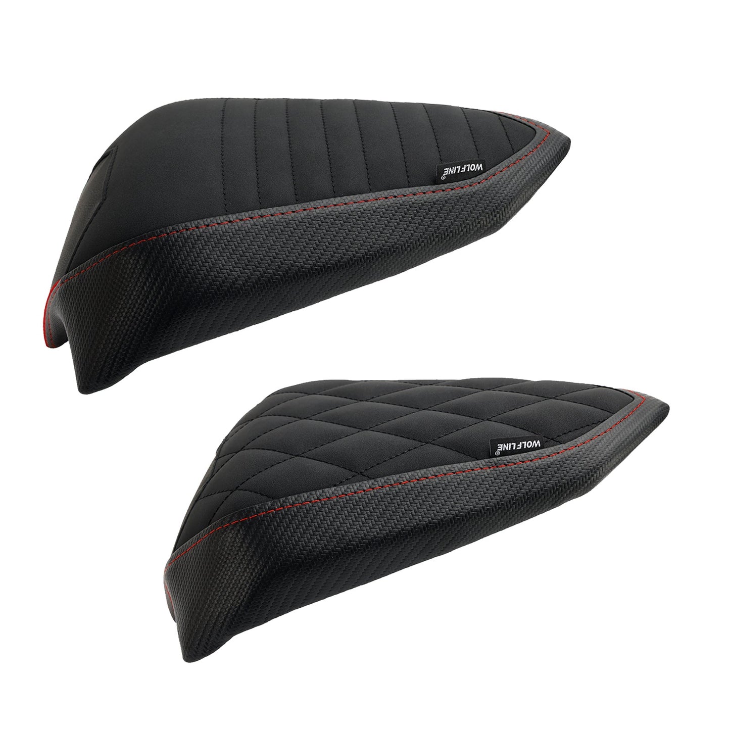 Cuscino del sedile passeggero posteriore DU Streetfighter V2 2022-2023 Pu passeggero piatto