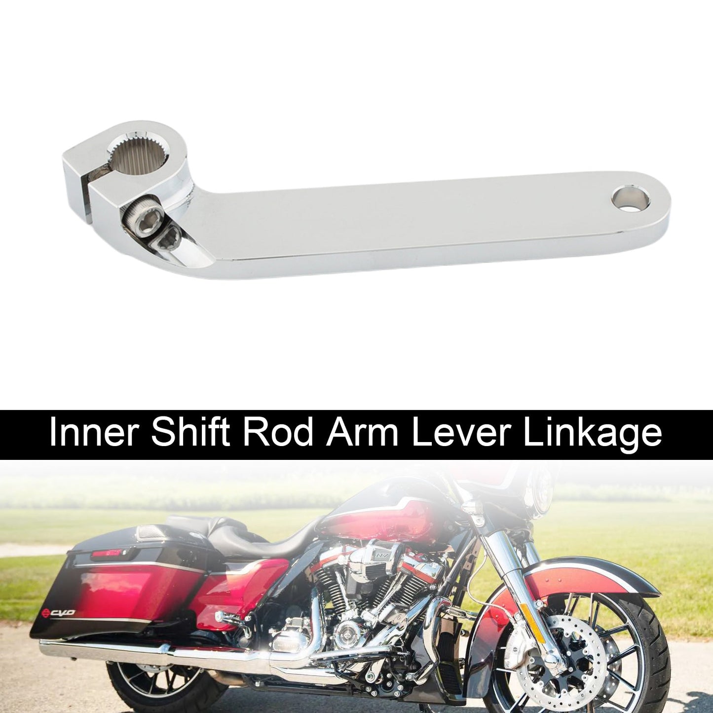 1602-0868 Leva di collegamento del braccio dell'asta del cambio interno per Road King FLH FLT FLRT 84-19