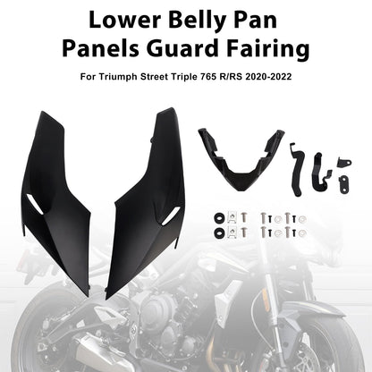 Pannelli inferiori di protezione della carenatura per Street Triple 765 R/RS 2020-2022