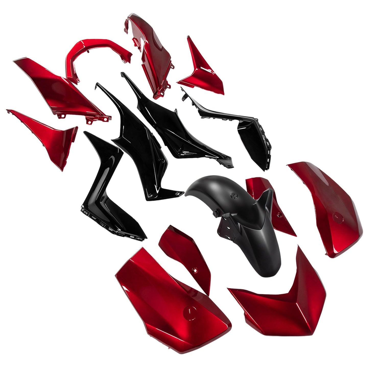 Kit carenatura carrozzeria ABS iniezione Yamaha X-MAX 300 XMAX 2023-2024 11#