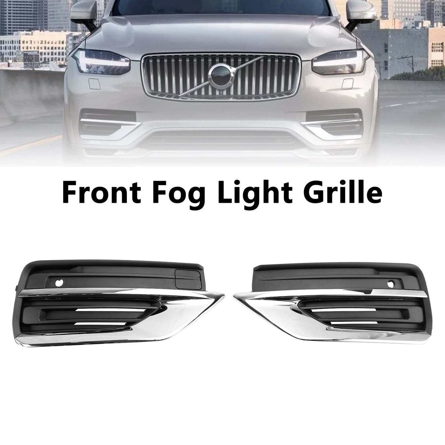 2021-2024 Volvo XC90 2PCS Griglia fendinebbia paraurti anteriore Griglia fendinebbia 31663514