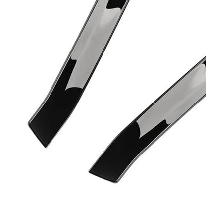 Spoiler laterali per lunotto posteriore nero lucido per VW Golf MK6 GTI 2008-2013