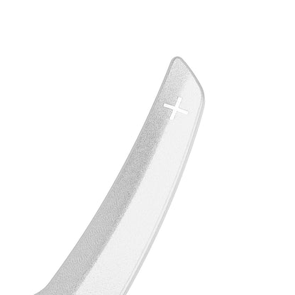 Estensione del cambio al volante per BMW Serie F F30 F31 F32 F10 X3 X5 Alluminio Argento