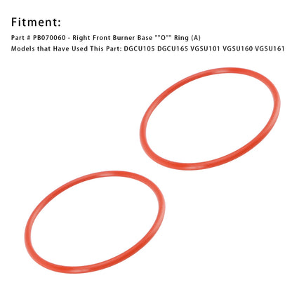 PB070060 O-ring per base bruciatore (A) 2 pezzi