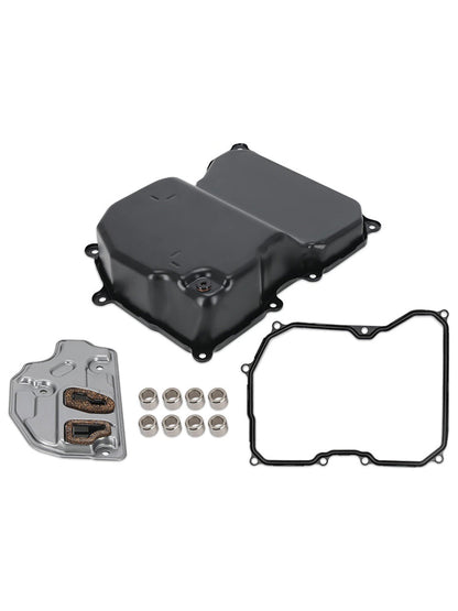 Coppa dell'olio del cambio per VOLKSWAGEN GOLF 2010-2014 con filtro, guarnizione e anello di fissaggio 09G321370