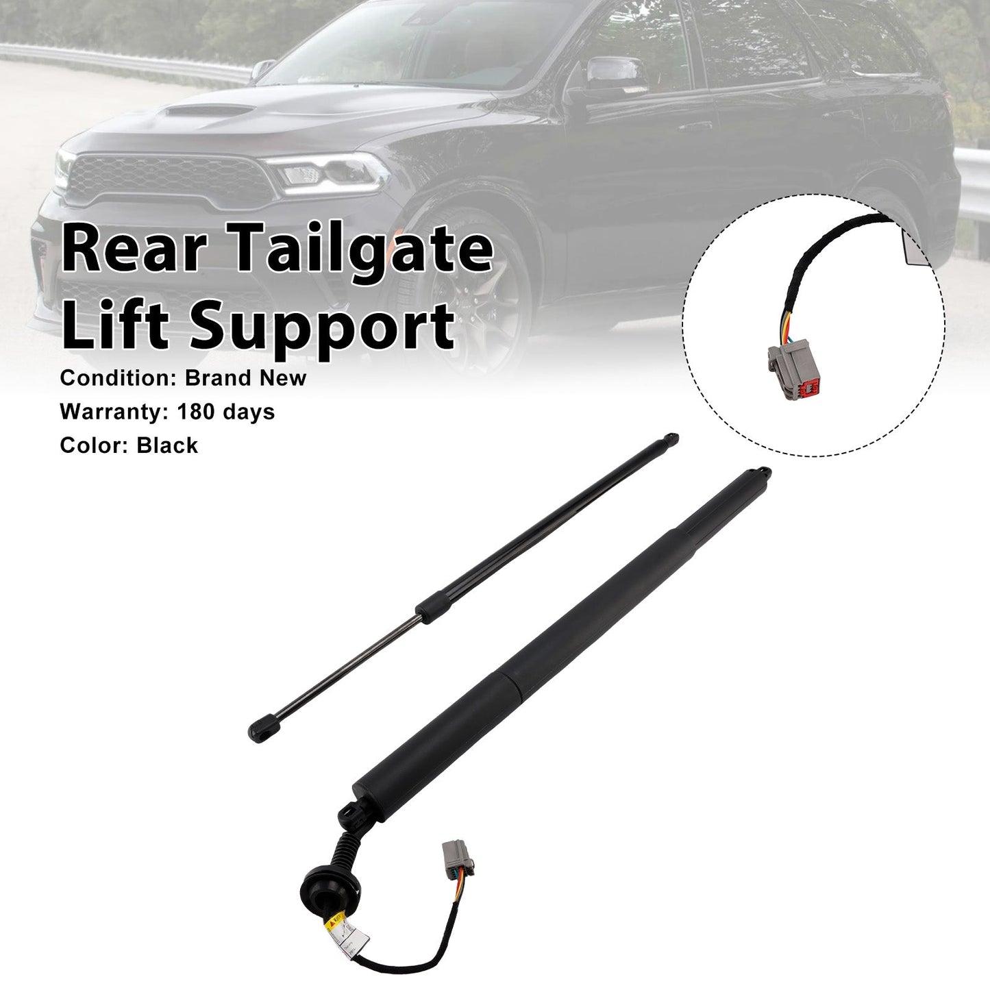 Portellone posteriore elettrico sinistro + supporto destro per Dodge Durango 2011-2025, codice 2A-711557 68158562AA