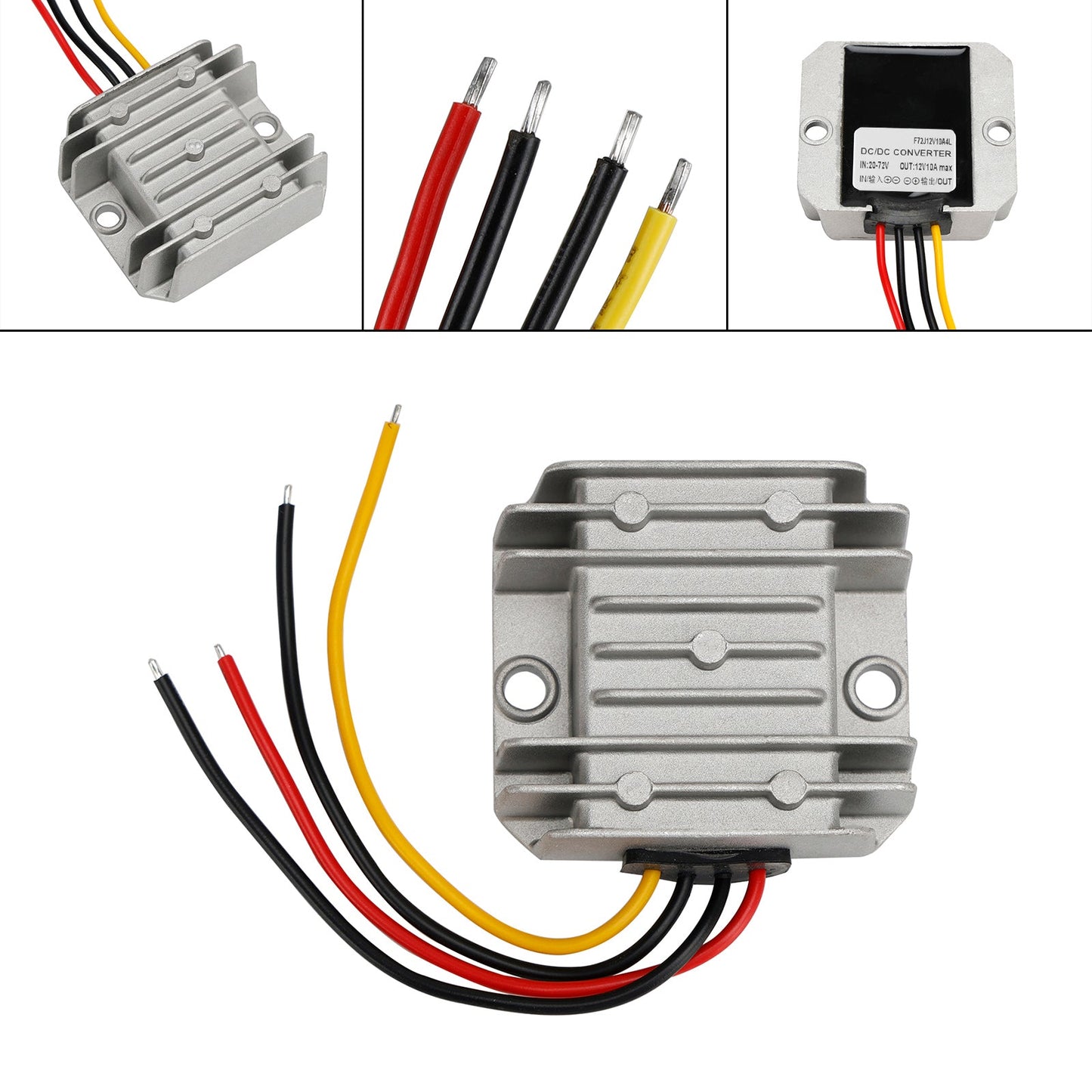Convertitore di potenza DC/DC step-down impermeabile da 20-72 V a 12 V 10 A 120 W