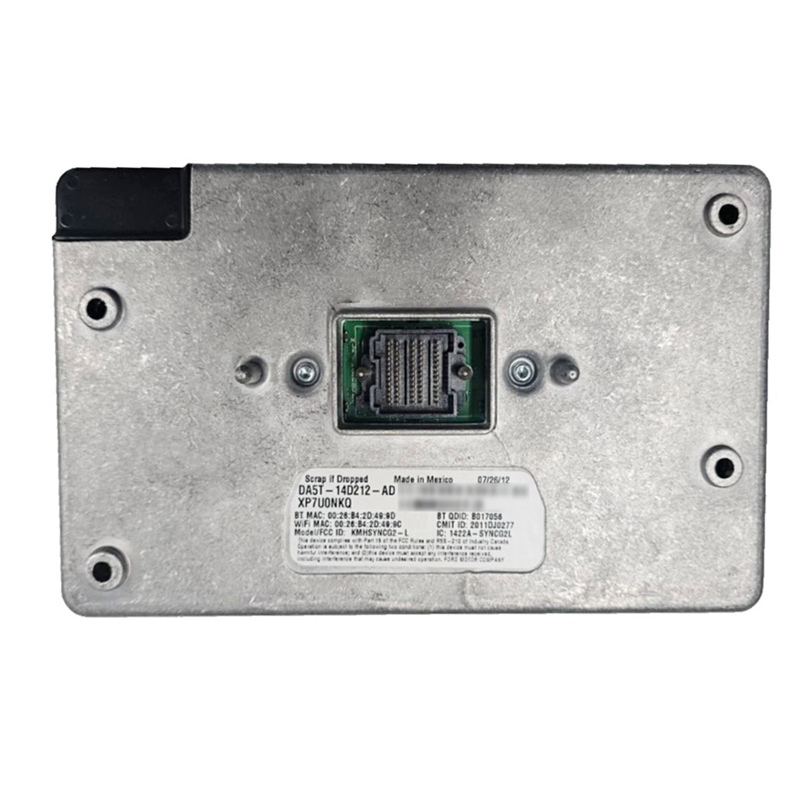 Modulo di navigazione Sync 2 APIM per Ford Vin programmato NAV DA8T-14F239-BK
