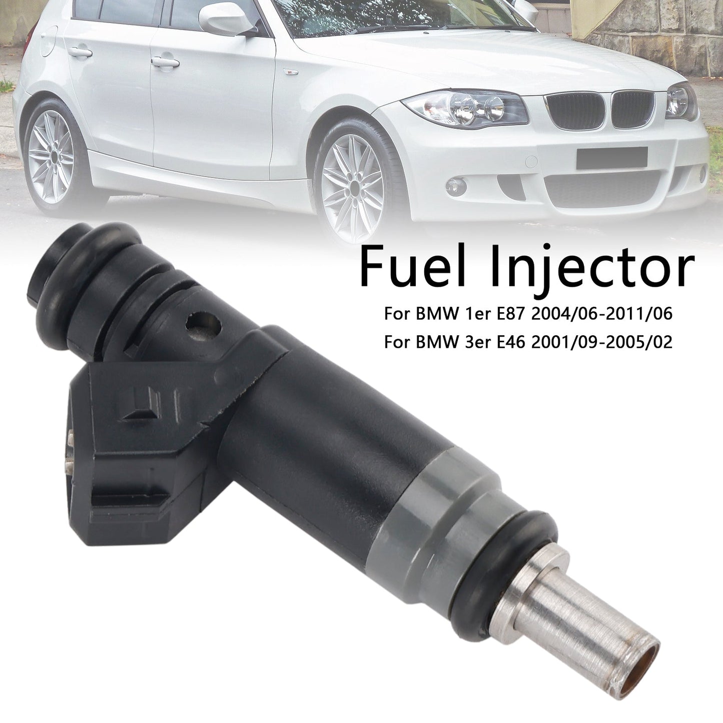 1 iniettore di carburante 13537506158 adatto per BMW 116i 120i 316i 318i 320i X3 Z4 7506158