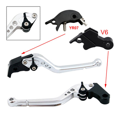 Leva frizione freno lunga adatta per YAMAHA XSR900 XSR900GP MT-09 MT-09SP 2024-2025