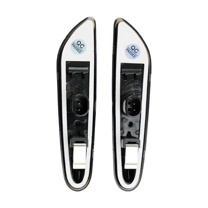 Indicatore di direzione laterale lampeggiante sequenziale a LED per BMW E90 E92 E60 E87 E82
