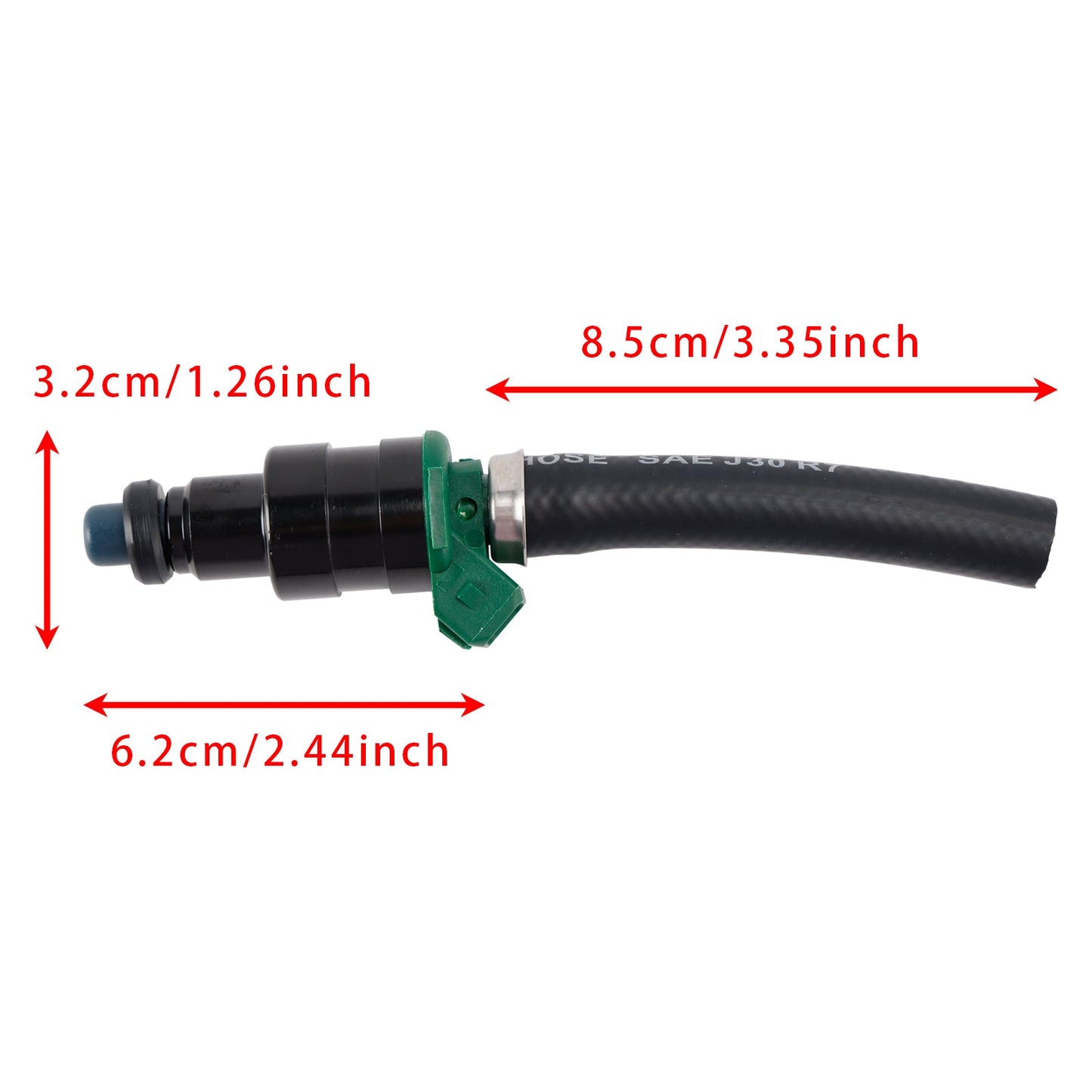 6 pezzi iniettori carburante per Mercedes Benz W114 W116 R107 C107 M110 M114 0280150035