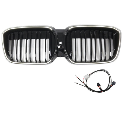 Griglia anteriore a doppio rene nera lucida BMW IX3 G08 LCI 2022-2024