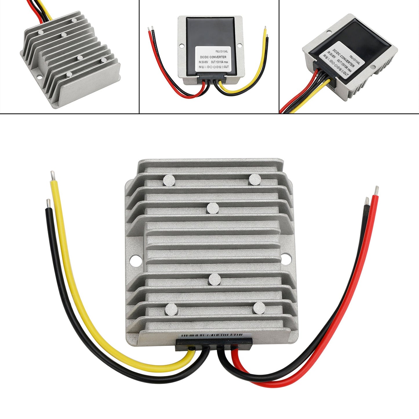 Convertitore regolatore di alimentazione step-down impermeabile DC 30-90V a 12V 10A 120W
