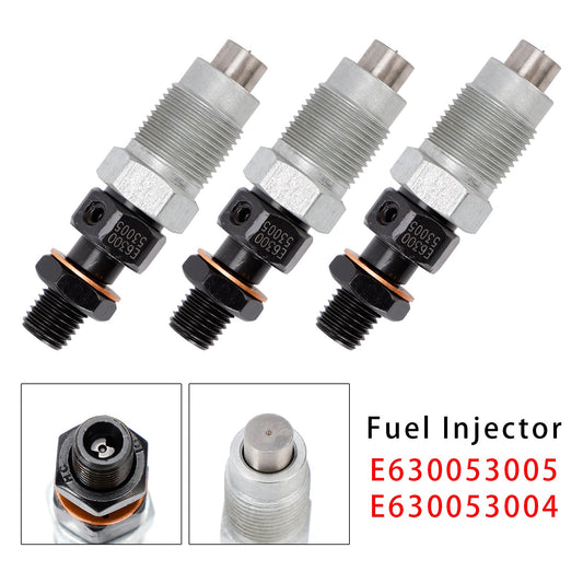 Iniettore di carburante 3 pezzi per trattori Kioti Daedong DK45 CK22 E6300-53004 E6300-53005