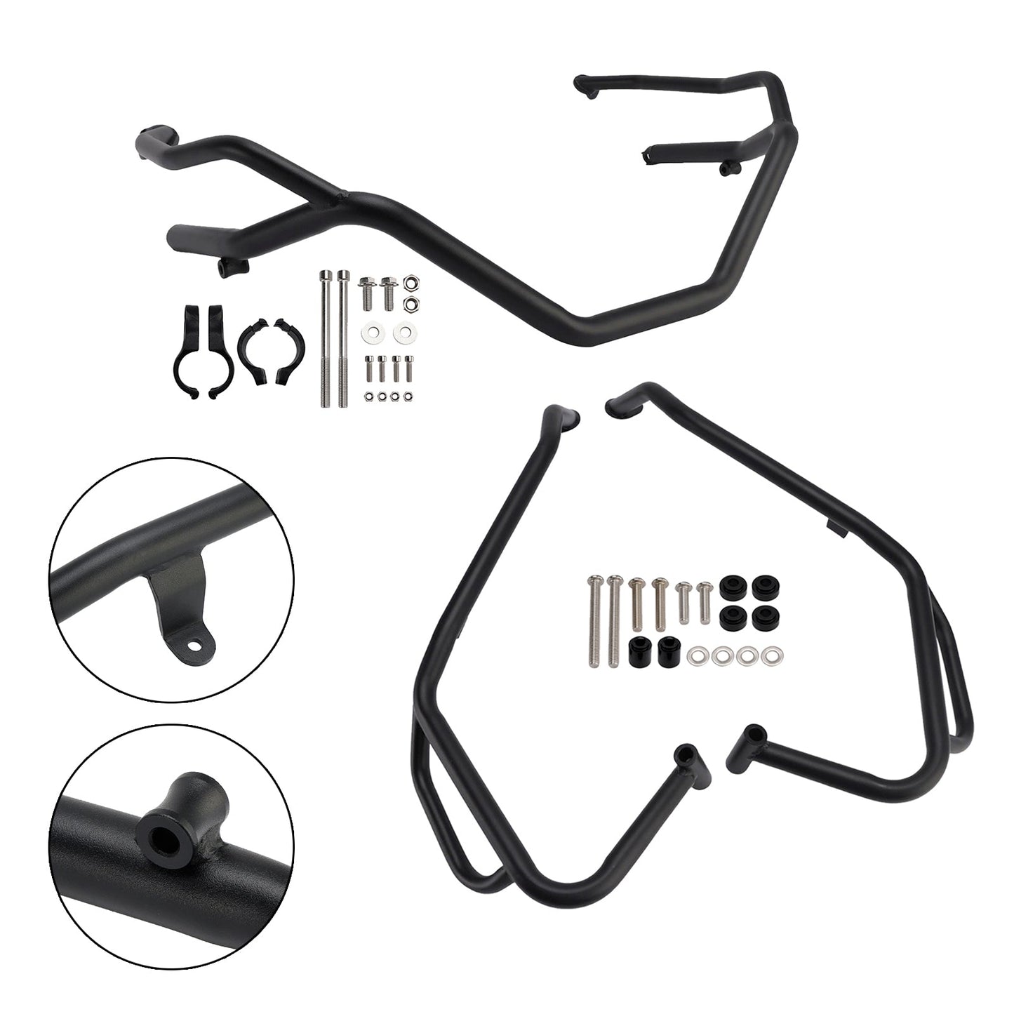 Kit barra di protezione motore superiore e inferiore Honda X-Adv 750 2025+ nera
