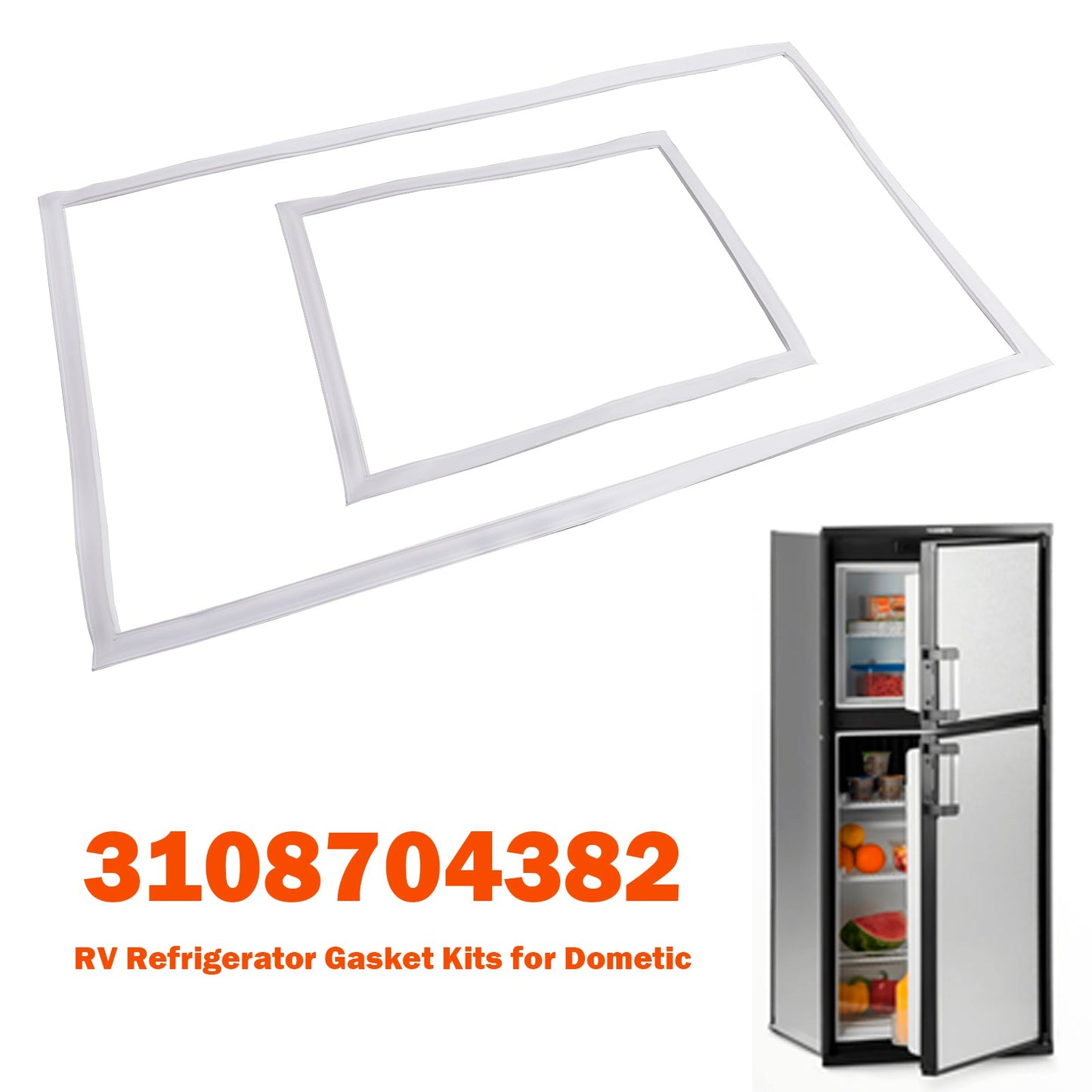 Kit guarnizioni per frigorifero RV 3108704382 per Dometic RM2852 RM3862 RM2862 RM4872